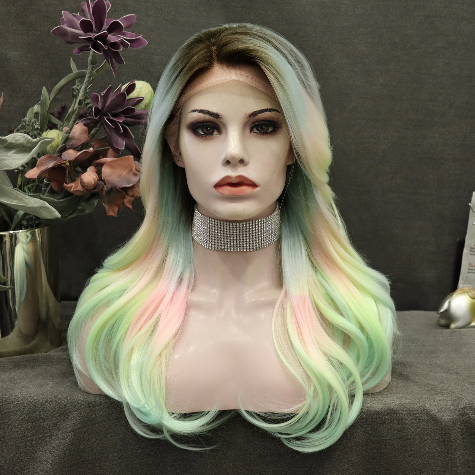 IMstyle Alicia Layer Cut Collection Lace Front Synthetic Wig