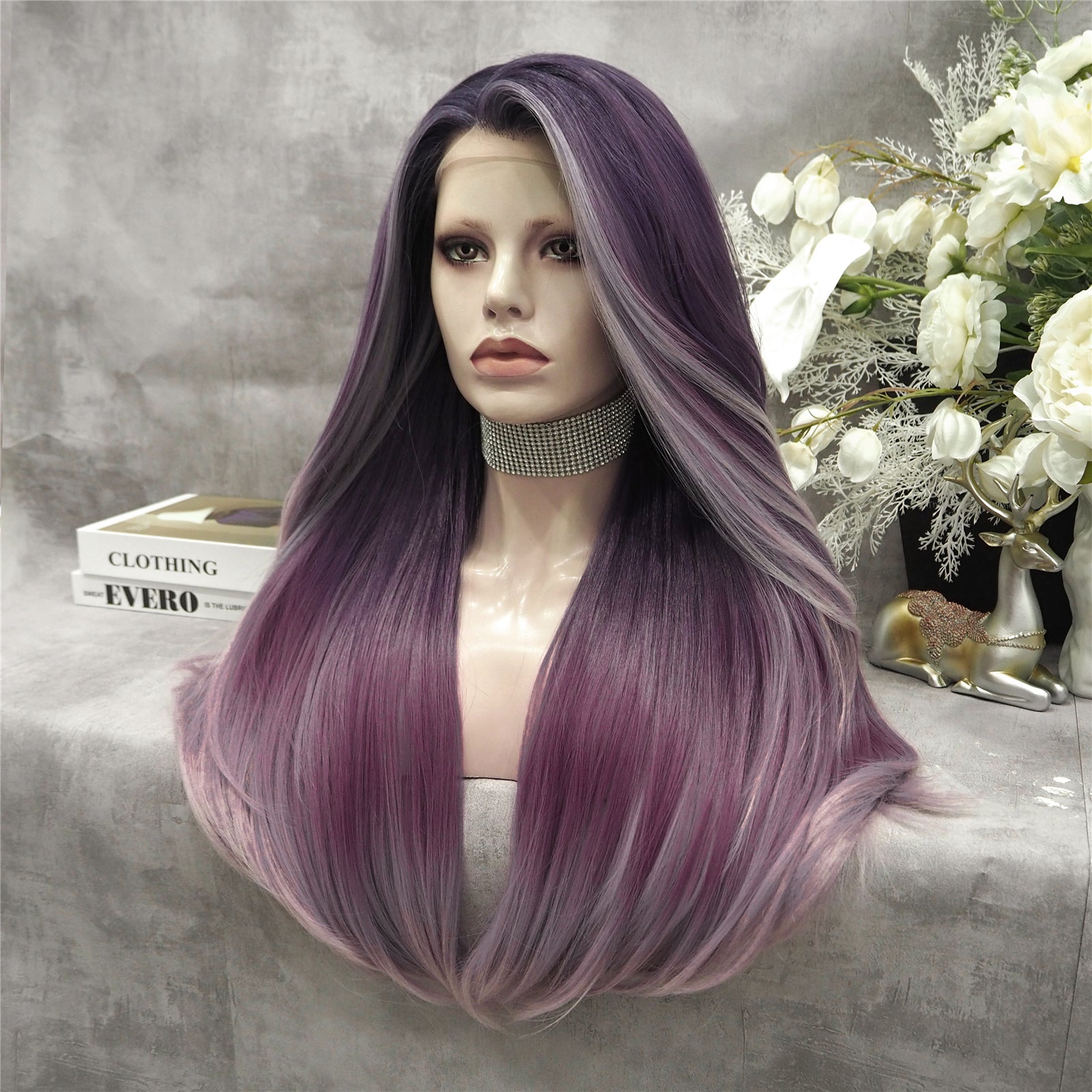 purple wig fancy dress Spirit Halloween Cheap Black Wigs Halloween Spirit Halloween Purple Costume  Wig Purple Team Spirit Wigs