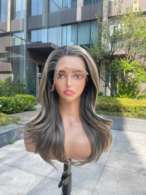 IMstyle Vara Soft Natural Black Natural Curly Glueless Pre 