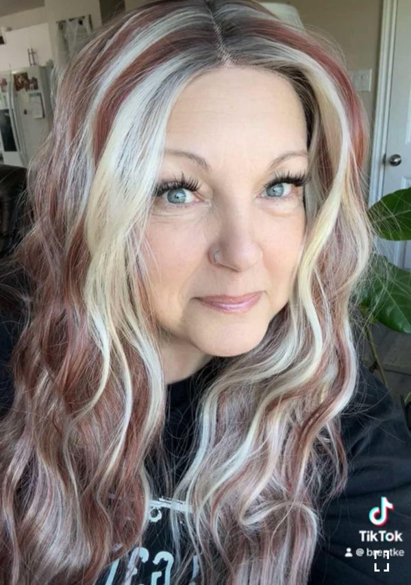 Brenda Collection - Christie Cinnamon spice water wavy TK113 - 2417 - Imstylewigs