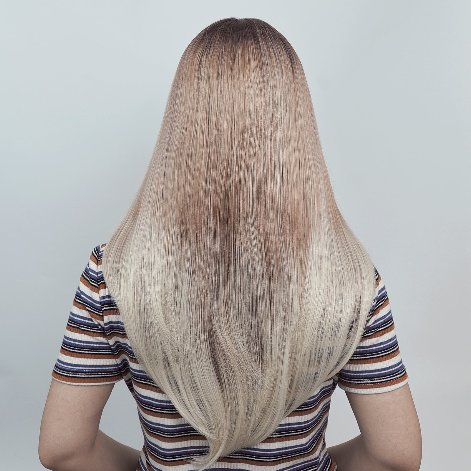 IMstyle SKY 24 inches Apricot Wolf Cut/ Layer cut Straight hair T