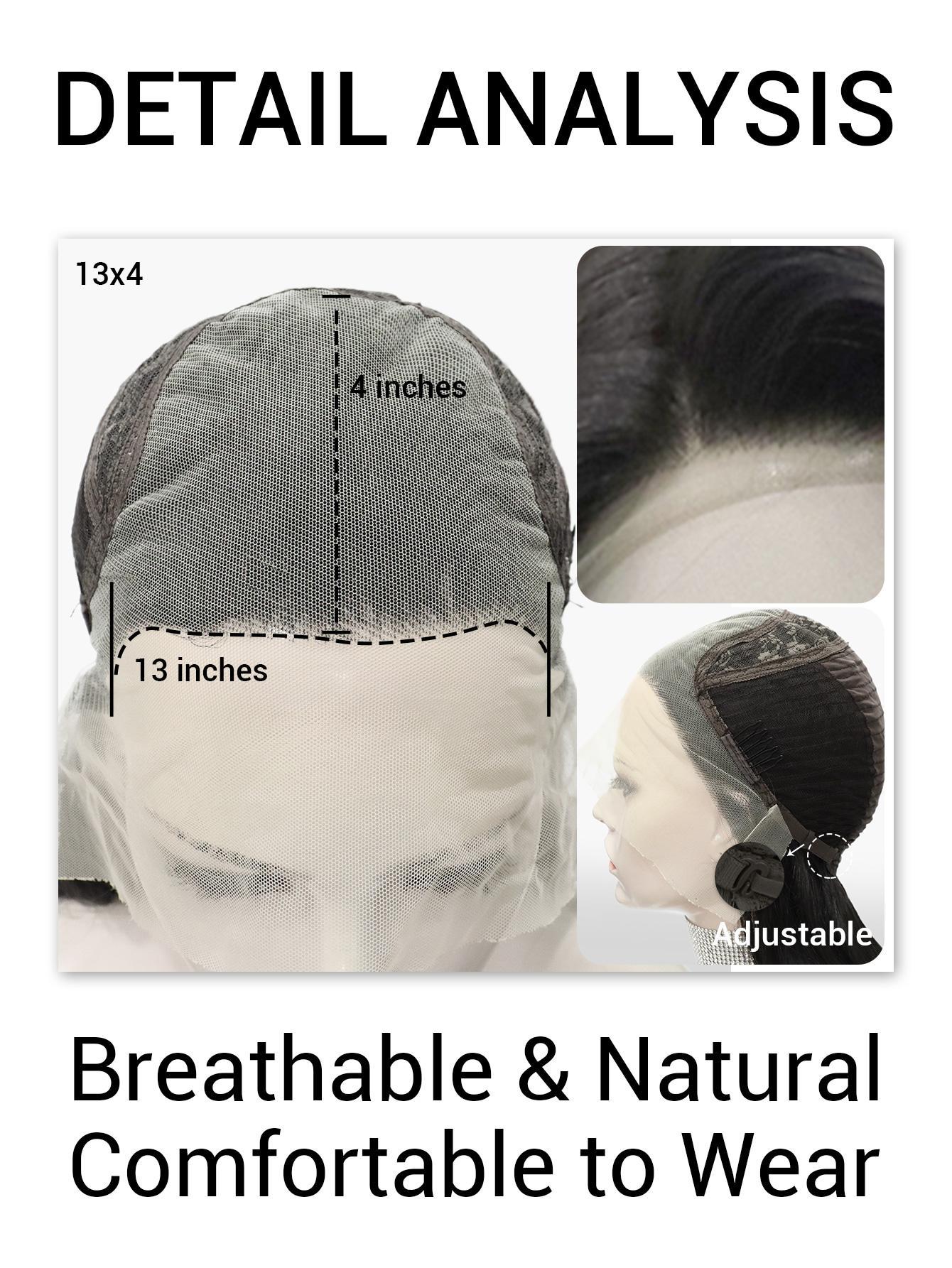 IMstyle Aneisa sunkiss Brown and Blonde highlight 13*4 Free parting La ...