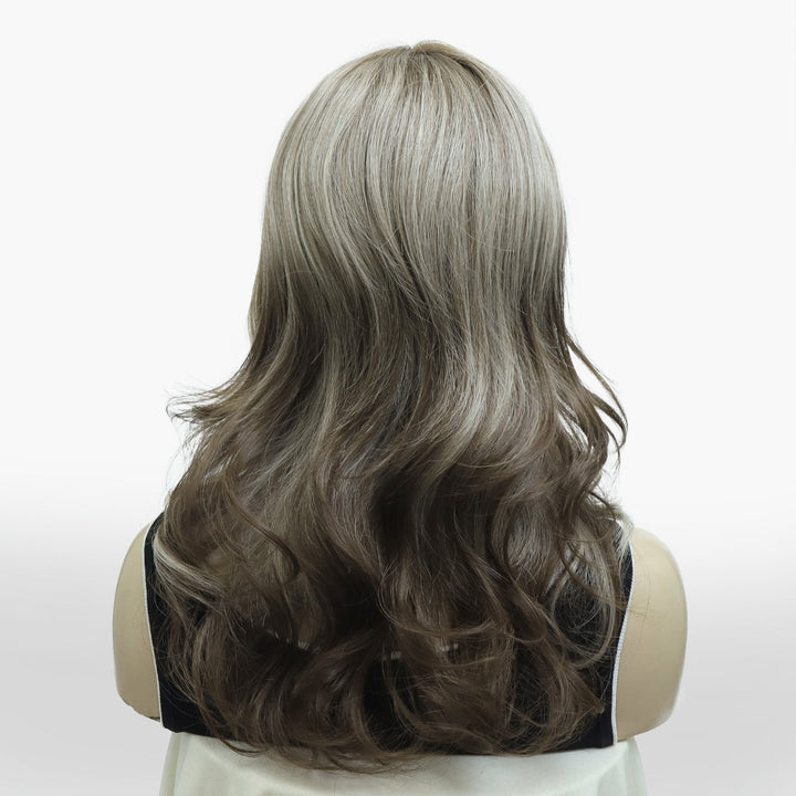 IMstyle Delilah T part brown & blonde highlight 15inches lace front wig - Imstylewigs