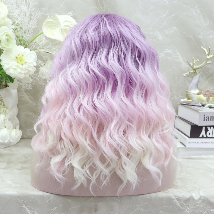IMstyle Harper ombre Purple short wave Bob hairstyle cool for Summer lace 13*2 Front wig - Imstylewigs