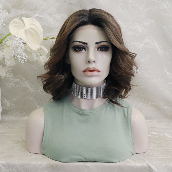 IMstyle Sharlie short Layer hairstyle T part Glueless lace front wigs - Imstylewigs