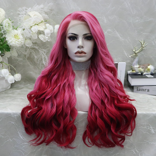 IMstyle Suzy party wig 13*2 lace front wigs green&blue&pink&red&orange - Imstylewigs