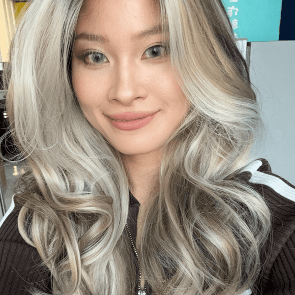 IMstyle Tracy light Blonde and Brown color Loose wave 13*6 Free parting lace wig - Imstylewigs