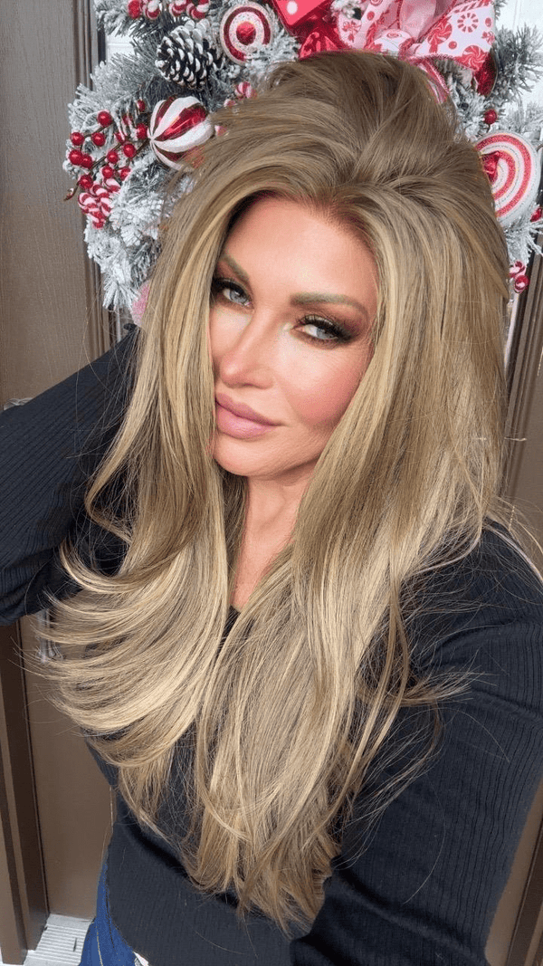 Imstylewigs Kaylie Mocha Brown Wolf Cuting Lace Front Wigs (SHARA) - Imstylewigs