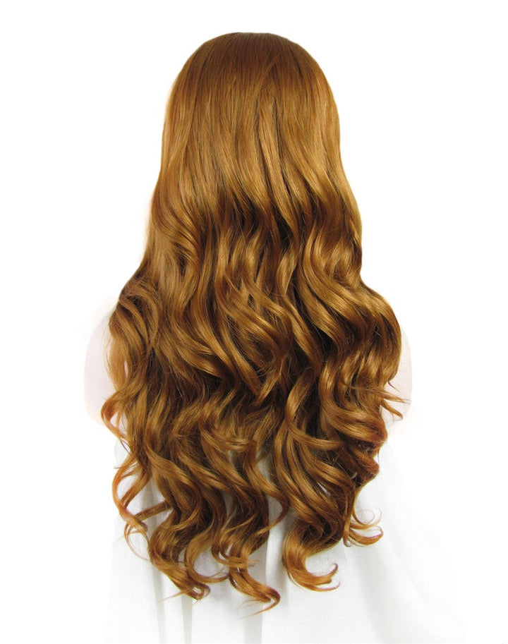Honey Kiss - Strawberry Blonde Synthetic Lace Front Wig - Imstyle-wigs