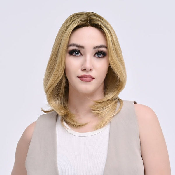 Imstylewigs 19 inches Ombre honey blonde lace wigs - Imstylewigs