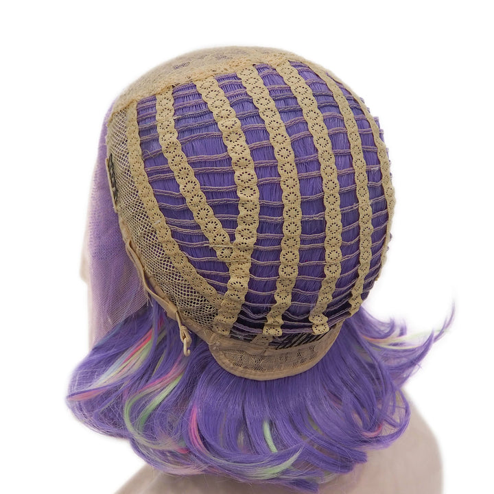 Kaia-Purple Rainbow Short lace front Wig For Egirl - Imstyle-wigs