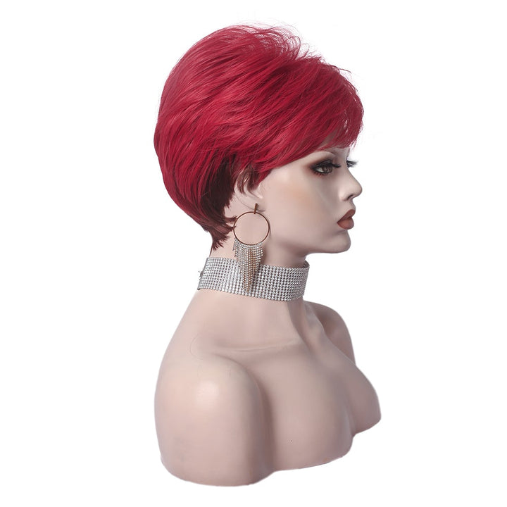 Karen - Summer New Short Red Wig - Imstyle-wigs