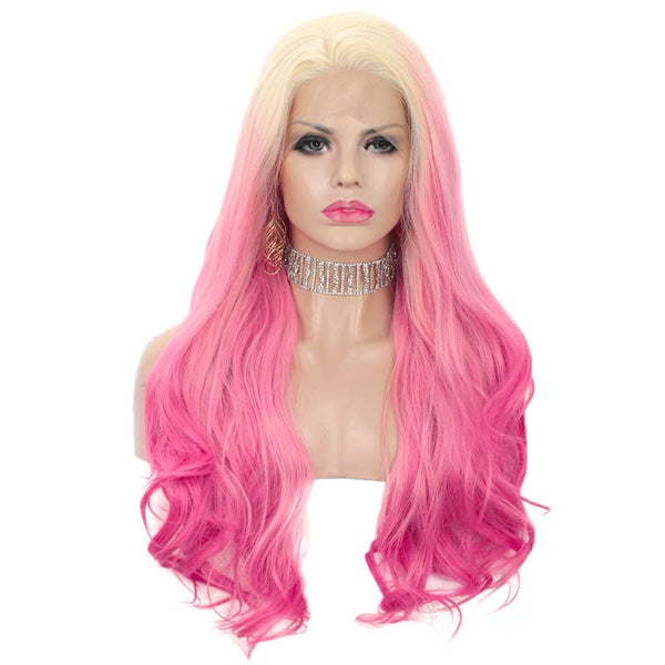 New Blonde Pink Lace Front Wigs 613TPink - Imstyle-wigs