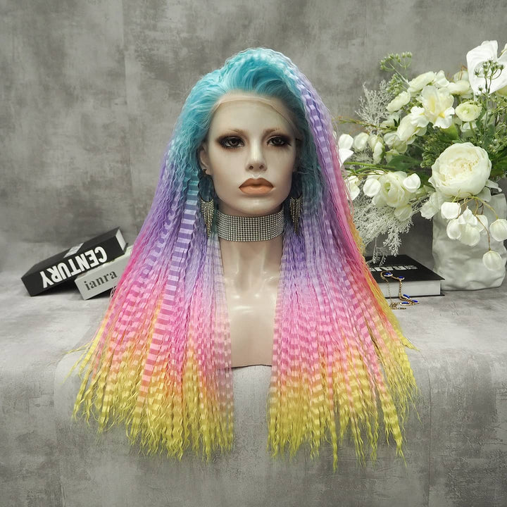 New Hairartistry -Colorful Synthetic Lace Front Wig Special Wig - Imstyle-wigs
