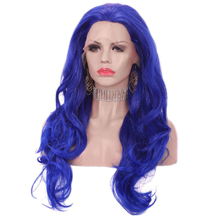 Tinsel Sapbhire Blue Synthetic Lace Front Wig - Imstyle-wigs